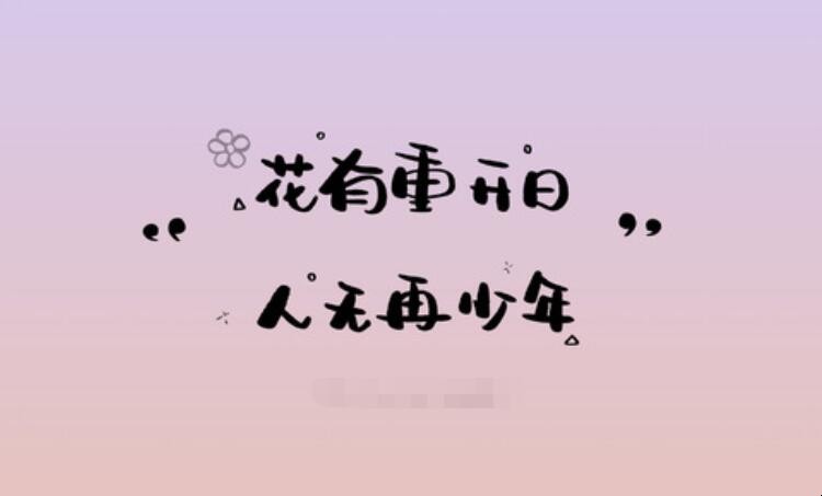 人无再少年的经典句子有哪些