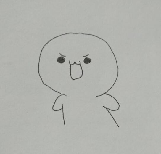 长草颜团子简笔画怎么画