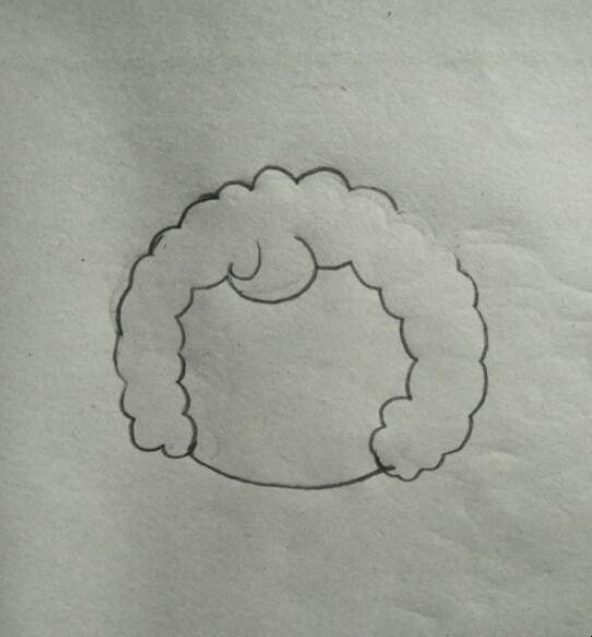 喜羊羊简笔画怎么画
