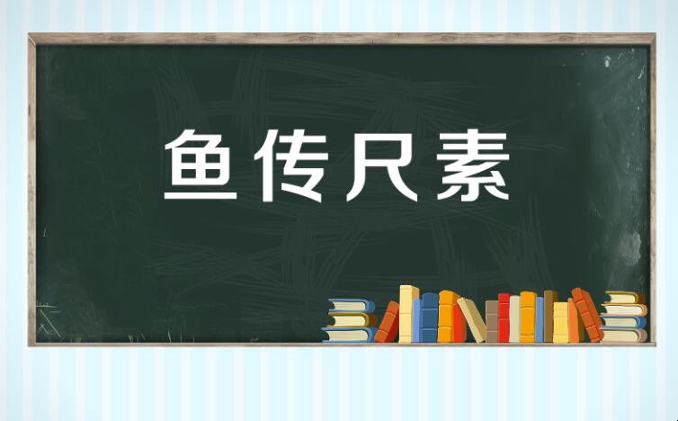 鱼传尺素的造句有哪些