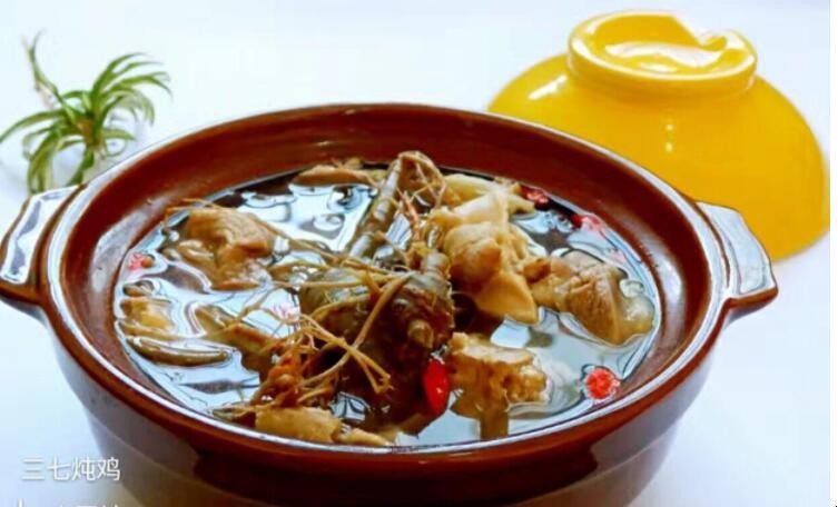 田七炖鸡功效与作用是什么