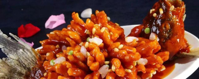 松鼠鱼制作方法 松鼠鱼做法