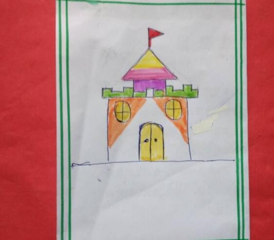 我的幼儿园简笔画怎么画