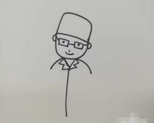 医生简单画怎么画