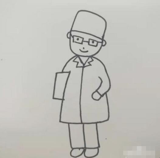 医生简单画怎么画