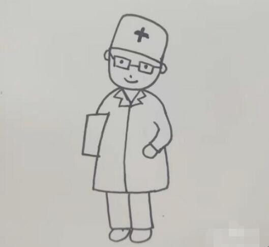 医生简单画怎么画