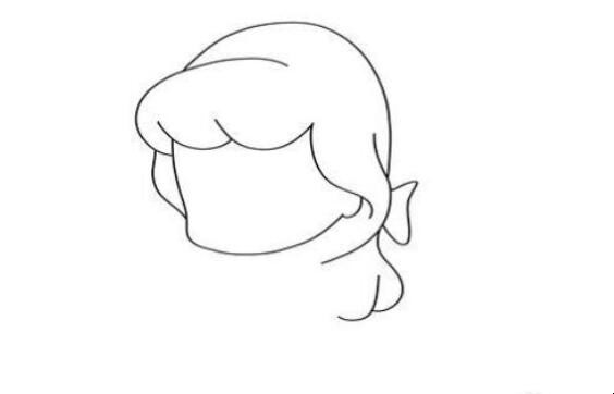 灰姑娘简笔画如何画