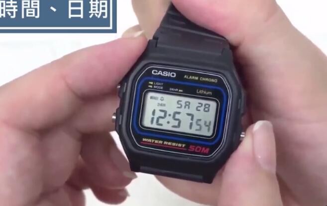 卡西欧手表调乱了怎么恢复