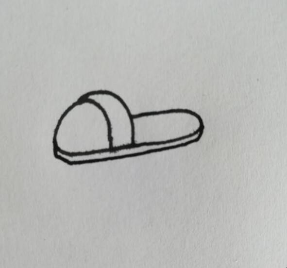 拖鞋简笔画怎么画