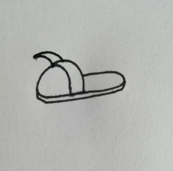 拖鞋简笔画怎么画