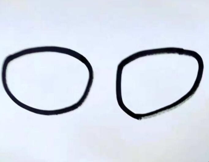 眼镜的简笔画怎么画
