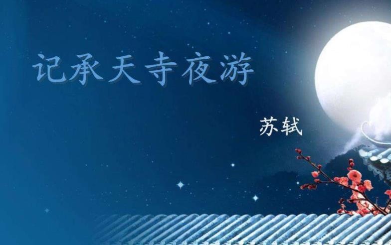 《记承天寺夜游》表达了什么情感