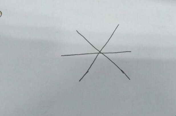 蜘蛛网简笔画怎么画