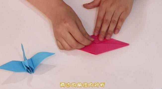 怎么折千纸鹤
