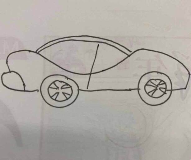 跑车简笔画怎么画