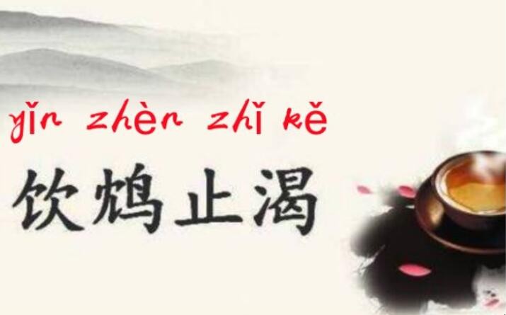 饮鸩止渴的造句有哪些