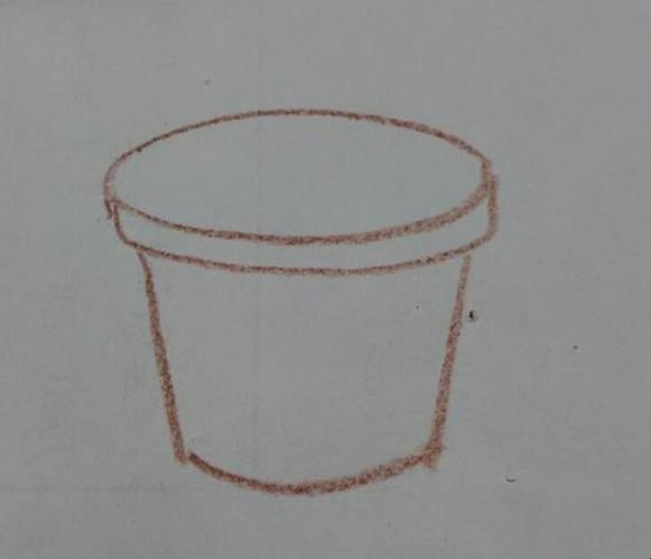 花盆简笔画怎么画