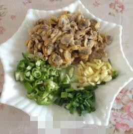 香炒花蛤肉的做法是什么