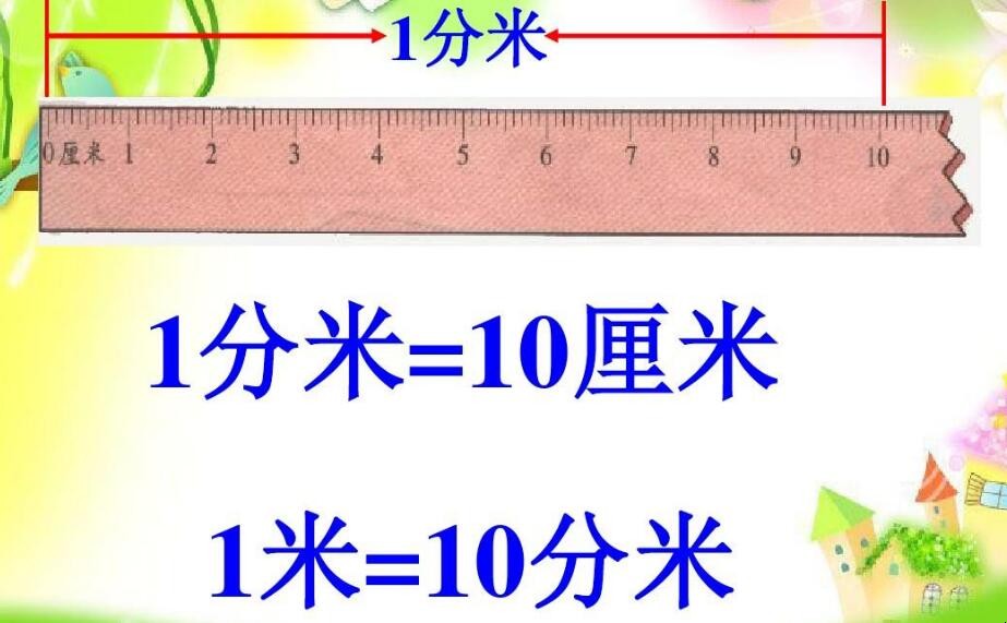 厘米分米毫米口诀有哪些