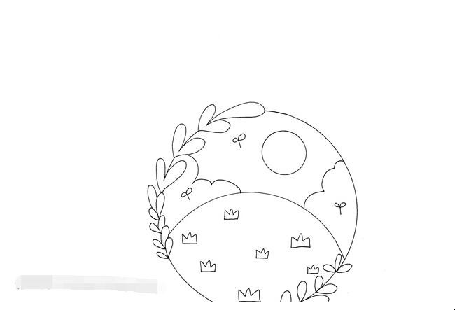 绿色地球手抄报怎样画
