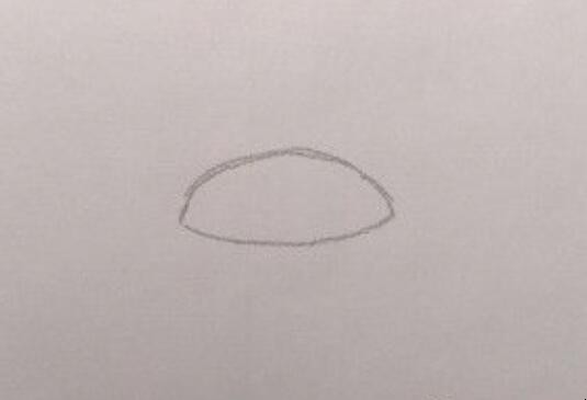 飞碟简笔画如何画