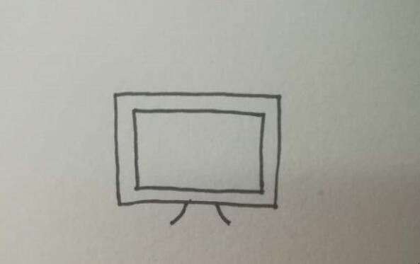电视的简笔画怎么画