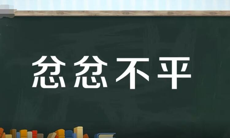 忿忿不平是什么意思