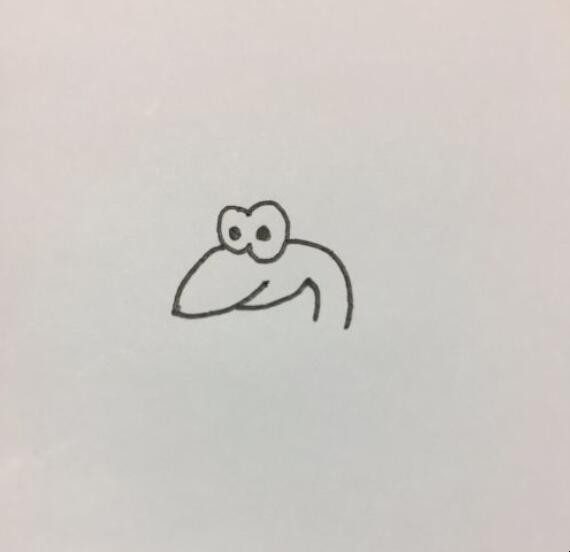 蛇的简笔画怎么画