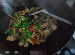 平菇炒肉片的做法是什么
