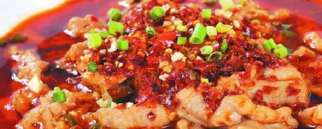 不辣的水煮肉片的家常做法 不辣的水煮肉片的家常制作方法