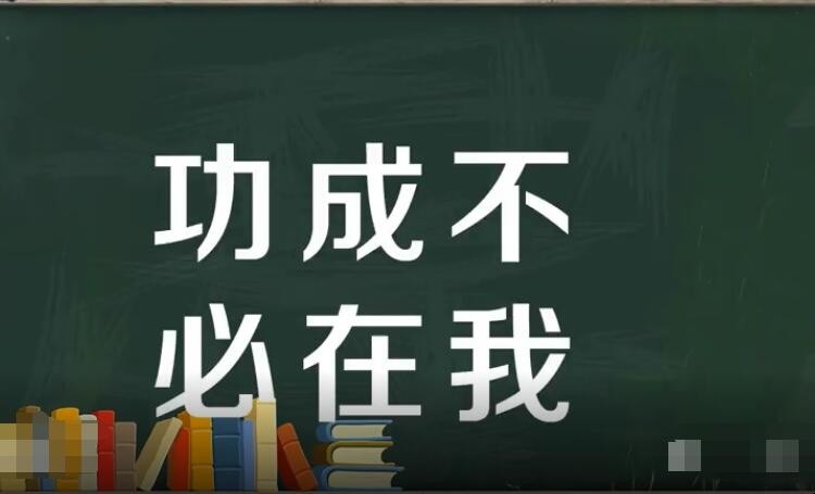 功成不必在我是什么意思