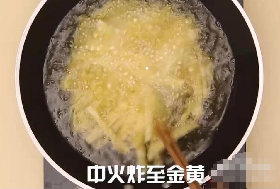 怎样炸土豆