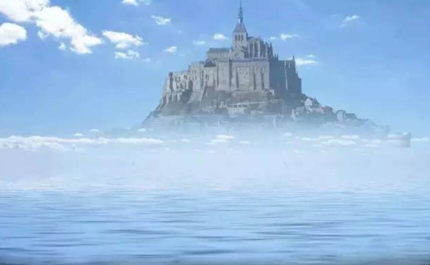 海市蜃楼怎样造句
