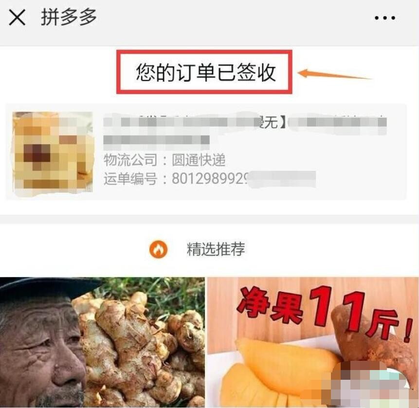 所以打开微信,进入微信后台,点击拼多多图标,看下图: