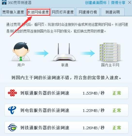 如何测试网络速度