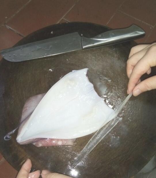 鱿鱼怎么切
