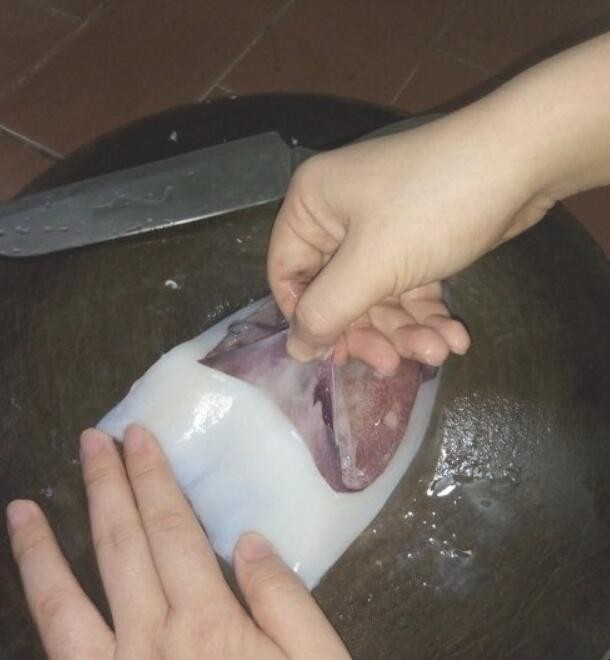 鱿鱼怎么切