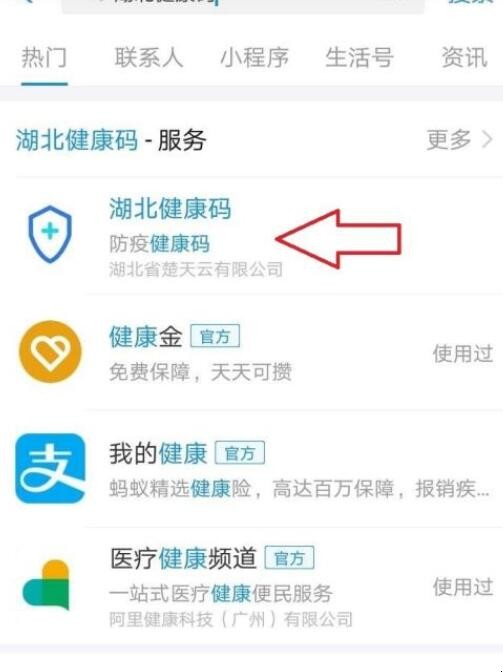 湖北健康码怎么申请