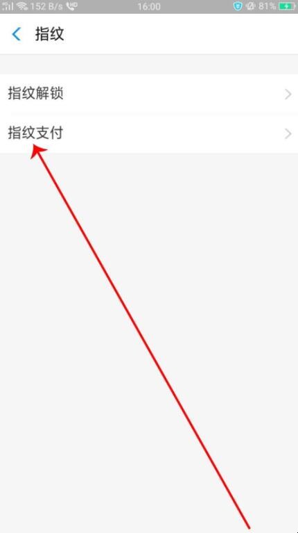 支付宝如何设置指纹