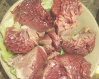 鸭胗怎么切花