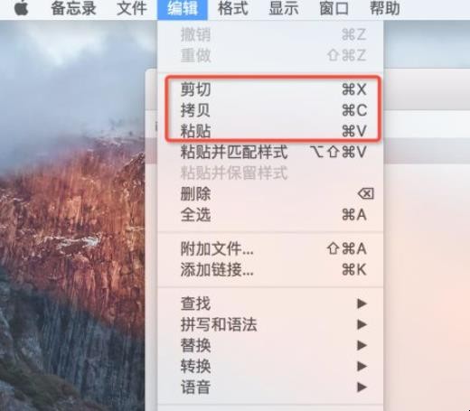 macbook怎么复制粘贴
