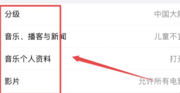 iphone访问限制在哪