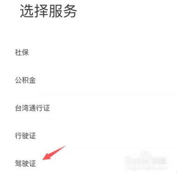 微信电子驾照在哪里