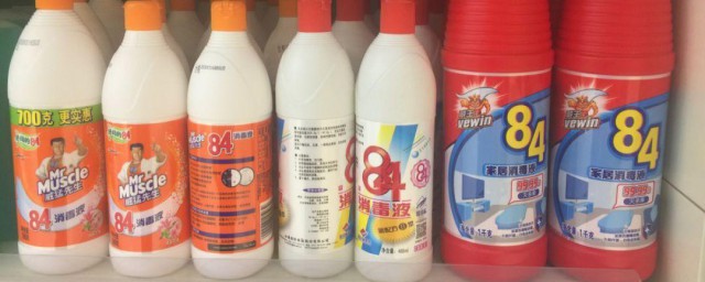 84消毒液家庭使用方法 使用84消毒液时要注意什么