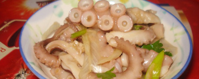 芥末章鱼的做法 芥末章鱼的制作方法