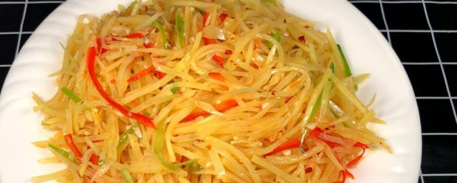 凉拌土豆丝的正宗做法 凉拌土豆丝怎么做