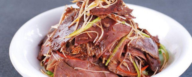 正宗四川凉拌肉的做法 四川凉拌肉正宗的做法