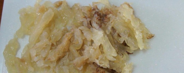 干海蜇如何泡发食用 干海蜇怎么泡发食用