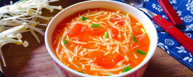 如何做金针菇汤 金针菇汤做法介绍