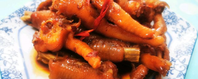 卤味凤爪制作方法 卤味凤爪制作方法介绍